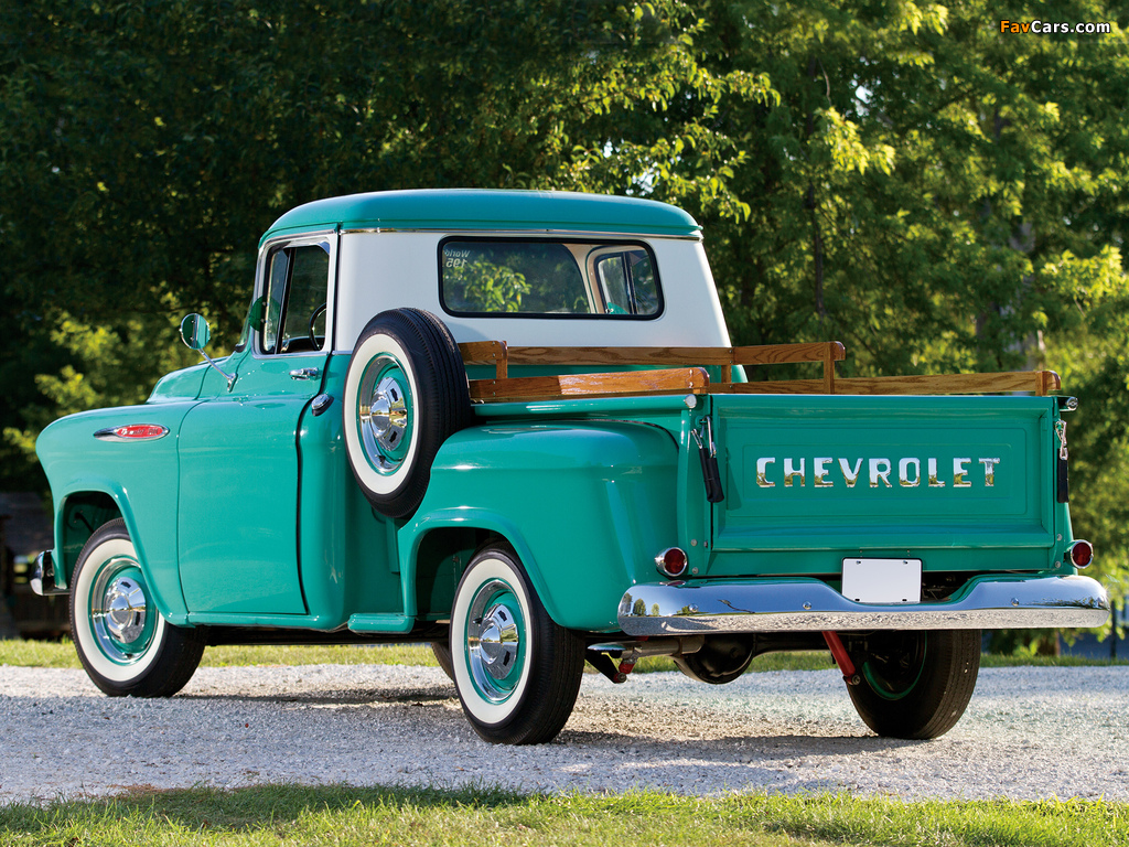 Chevrolet 3100 Stepside Pickup (3A-3104) 1957 pictures (1024 x 768)