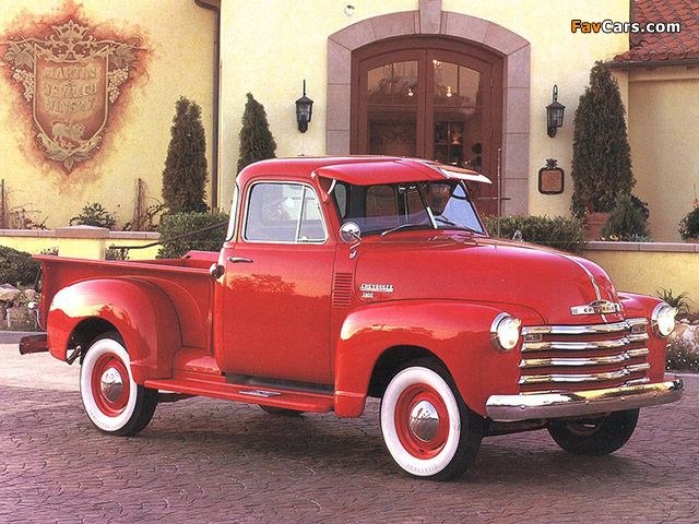 Chevrolet 3100 Pickup 1951 wallpapers (640 x 480)