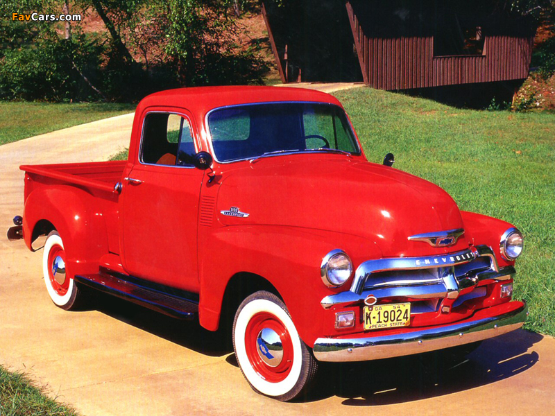 Chevrolet 3100 Pickup 1954 wallpapers (800 x 600)
