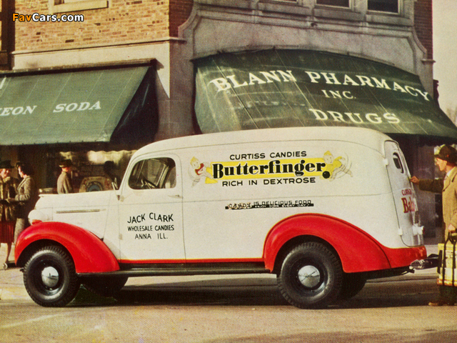 Images of Chevrolet 3600 Panel Truck (KD/KE-3605) 1940 (640 x 480)