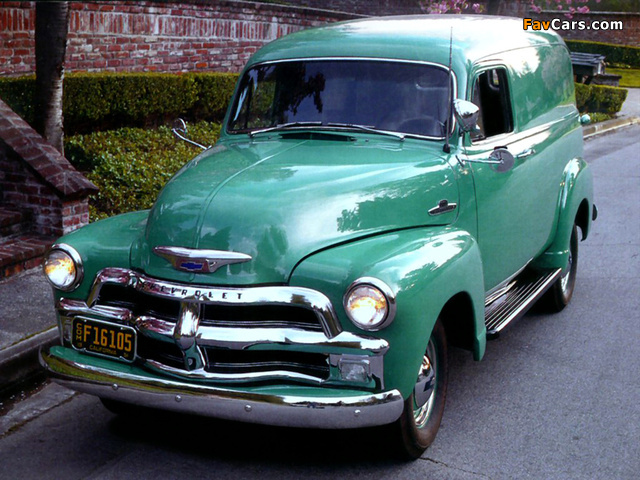 Images of Chevrolet 3100 Panel (H-3105) 1954 (640 x 480)