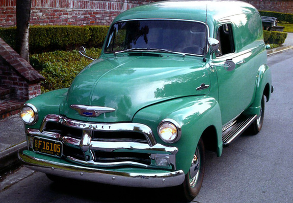 Images of Chevrolet 3100 Panel (H-3105) 1954