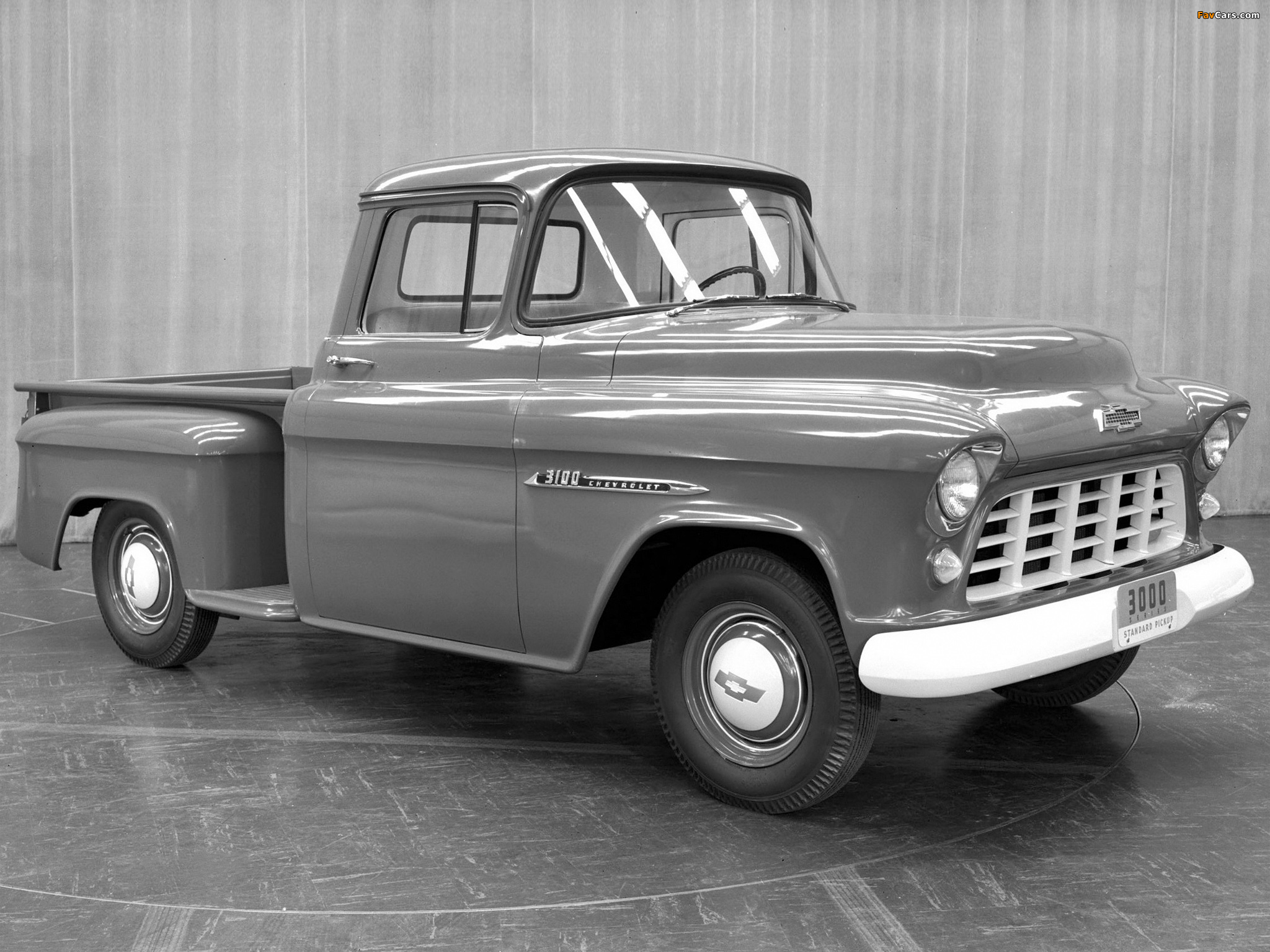 Images of Chevrolet 3100 Standard Pickup (H-3104) 1955 (2048 x 1536)