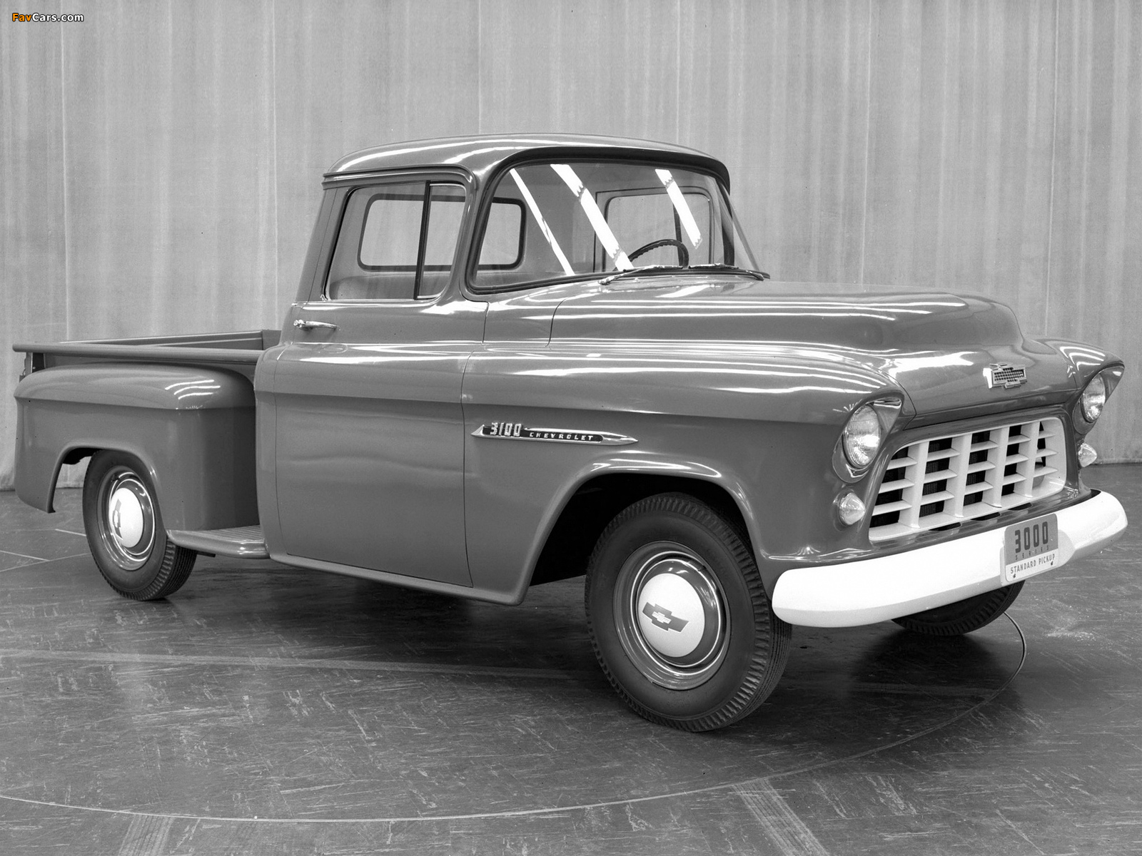 Images of Chevrolet 3100 Standard Pickup (H-3104) 1955 (1600 x 1200)