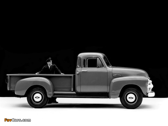 Images of Chevrolet 3600 Pickup Truck (J-3604) 1955 (640 x 480)