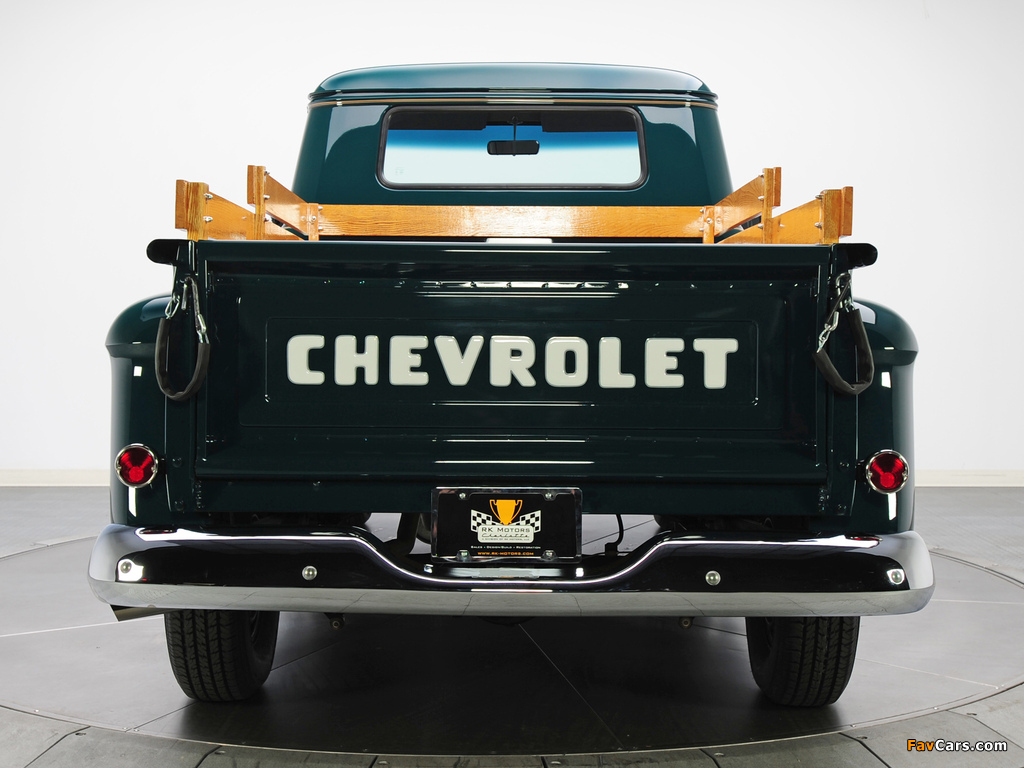 Photos of Chevrolet 3100 Stepside Pickup (3A-3104) 1957 (1024 x 768)