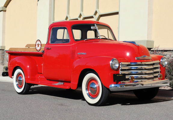 Pictures of Chevrolet 3100 Pickup 1951–52