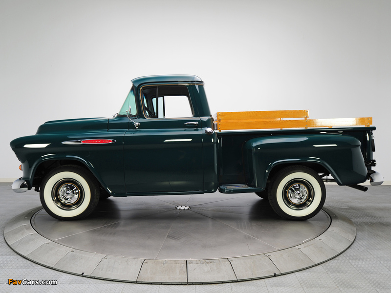 Pictures of Chevrolet 3100 Stepside Pickup (3A-3104) 1957 (800 x 600)