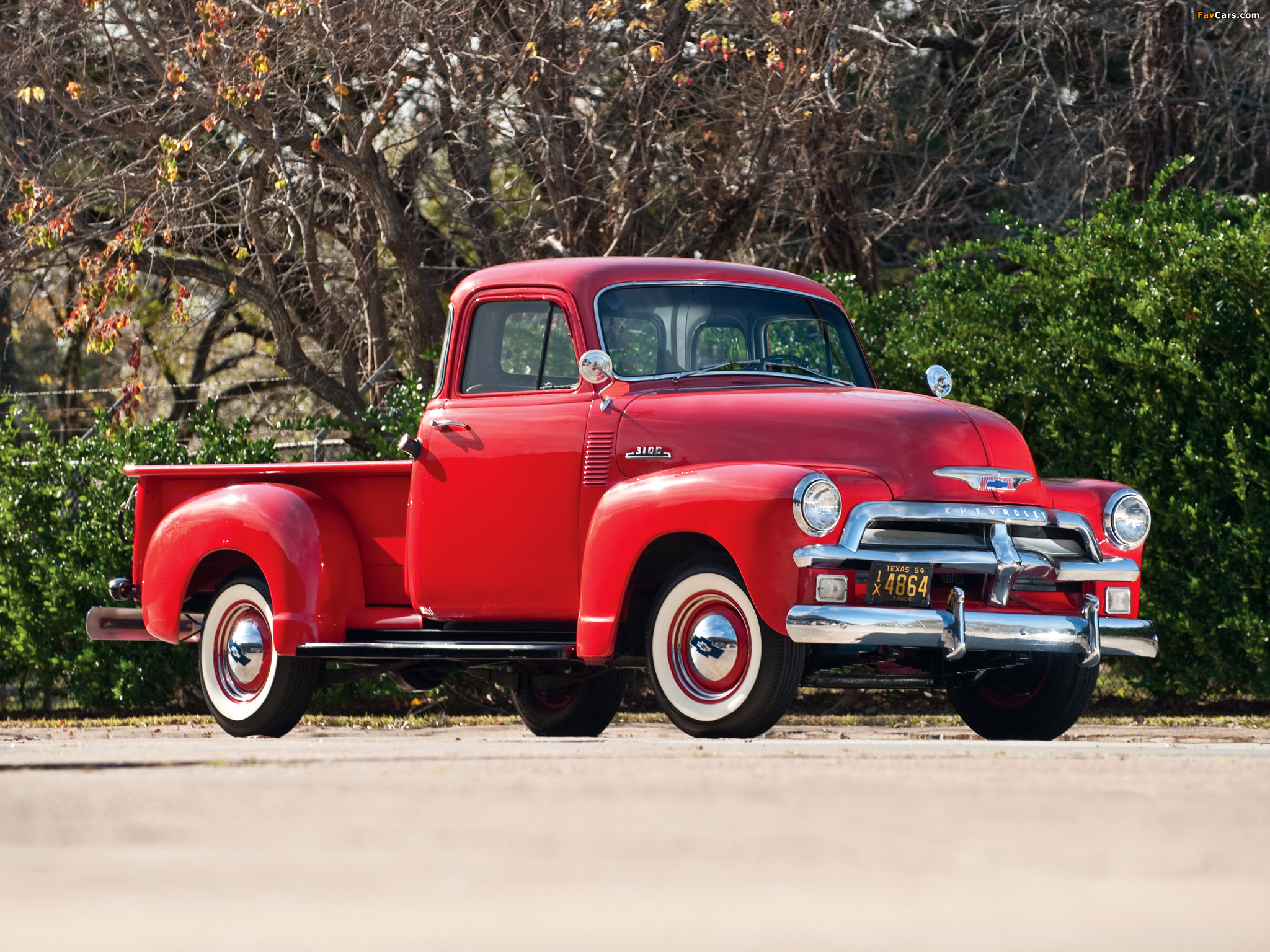Pictures of Chevrolet 3100 Pickup 1954 (2048 x 1536)