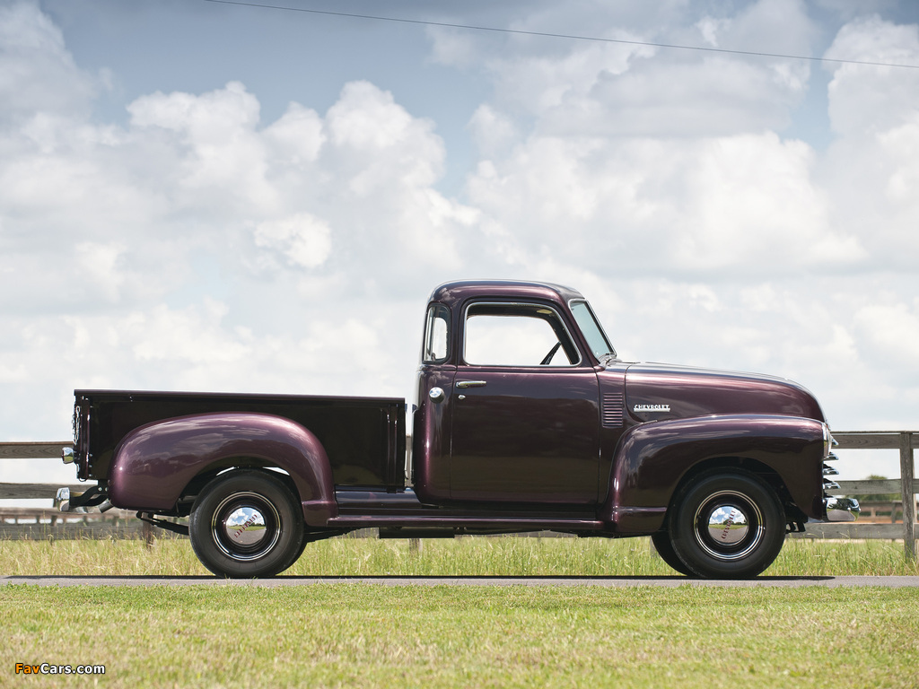 Chevrolet 3100 Pickup Truck (EP/FP-3104) 1947–48 wallpapers (1024 x 768)