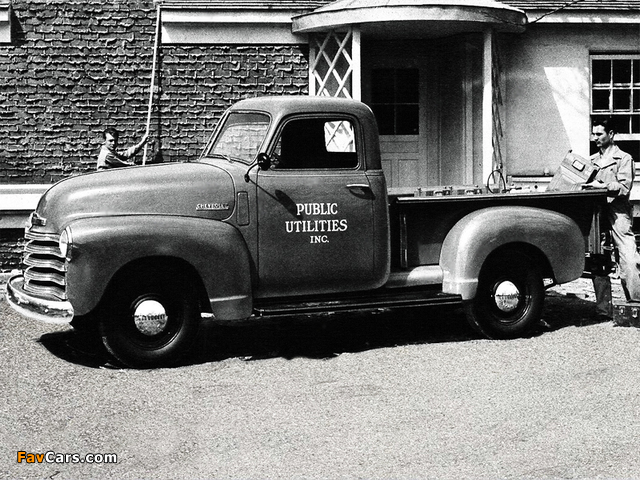 Chevrolet 3100 Pickup Truck (EP/FP-3104) 1947–48 wallpapers (640 x 480)