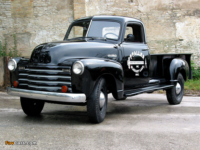 Chevrolet 3800 Pickup (HS-3804) 1950 pictures (640 x 480)
