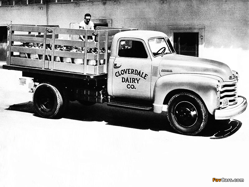 Chevrolet 4100 Stake Truck (RJ-4109) 1948 wallpapers (800 x 600)