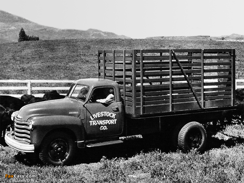 Chevrolet 6400 High Rack Truck (RW-6419) 1948 wallpapers (800 x 600)