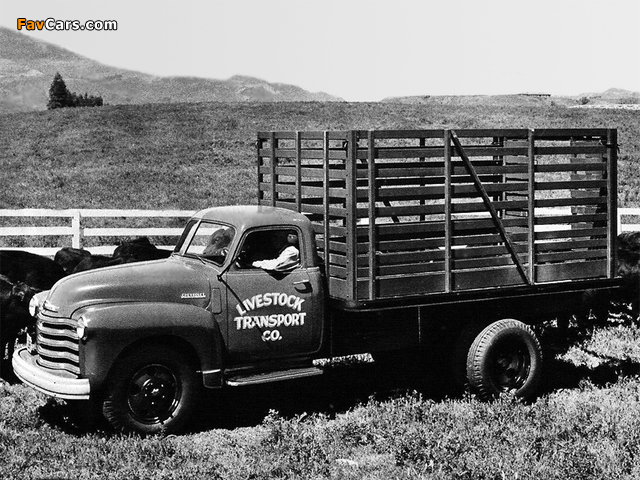 Chevrolet 6400 High Rack Truck (RW-6419) 1948 wallpapers (640 x 480)