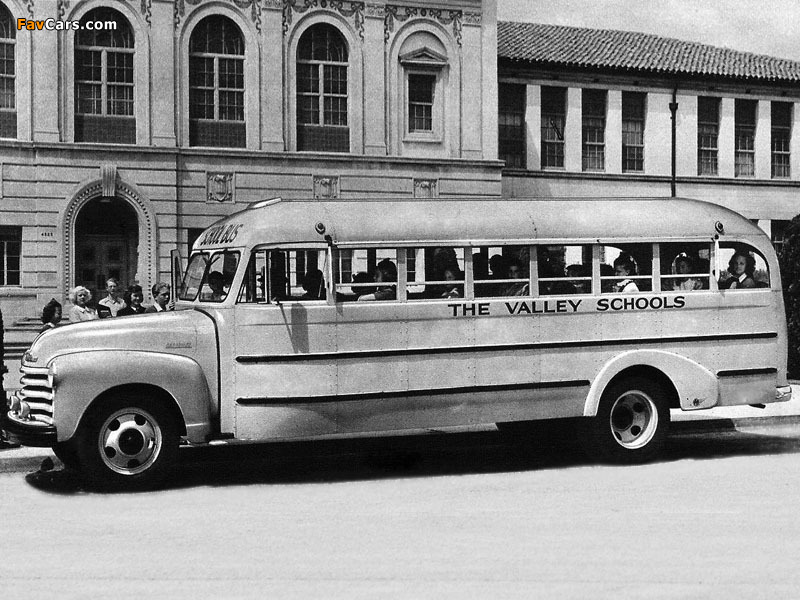 Pictures of Chevrolet 6700 School Bus by Superior (RX-6702) 1948 (800 x 600)
