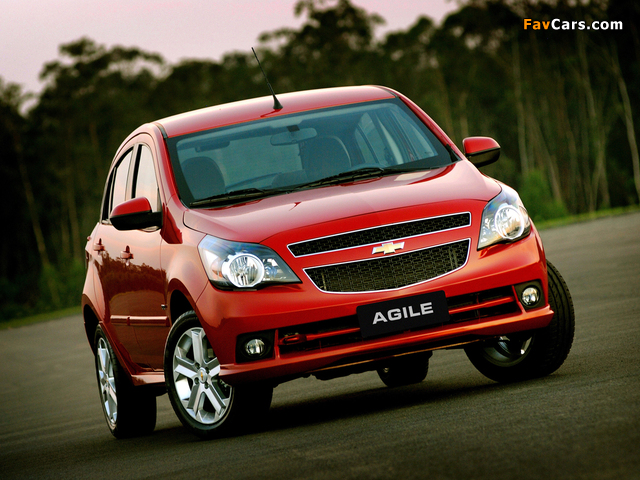 Chevrolet Agile 2010 wallpapers (640 x 480)