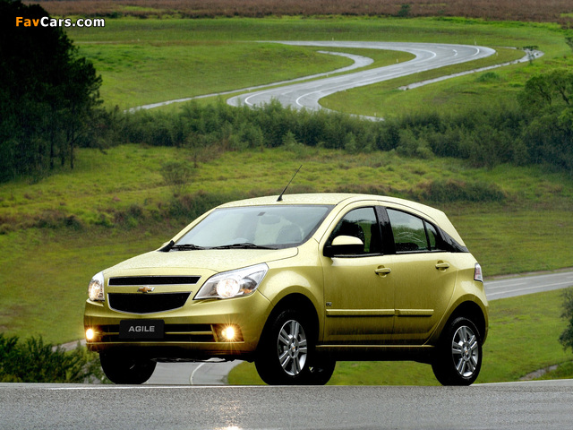 Chevrolet Agile 2010 wallpapers (640 x 480)