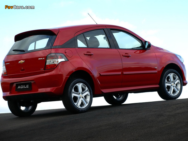 Pictures of Chevrolet Agile 2010 (640 x 480)