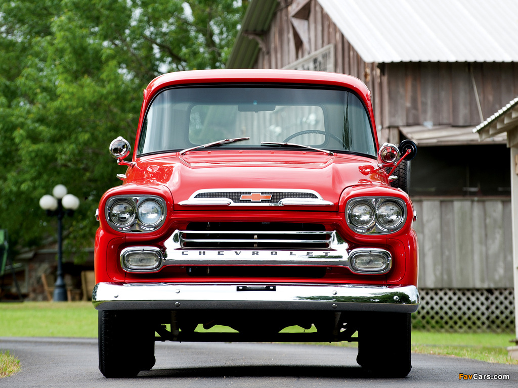 Chevrolet Apache 31 Stepside 1959 wallpapers (1024 x 768)