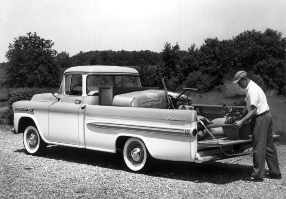 Chevrolet Apache 32 Fleetside (3234) 1959 wallpapers
