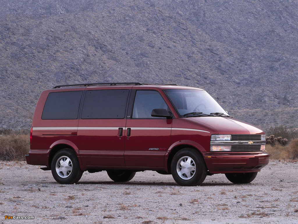 Chevrolet Astro 1995–2005 wallpapers (1024 x 768)