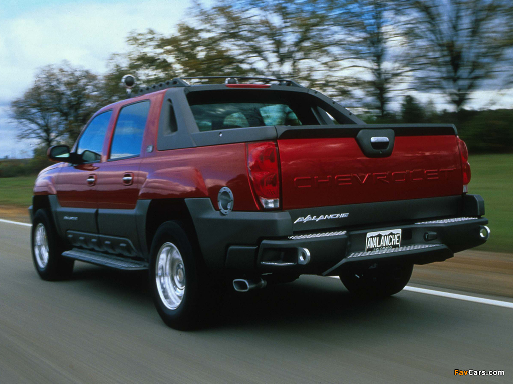 Chevrolet Avalanche Concept 2000 images (1024 x 768)