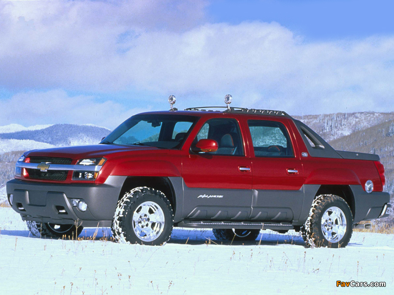 Chevrolet Avalanche Concept 2000 pictures (800 x 600)