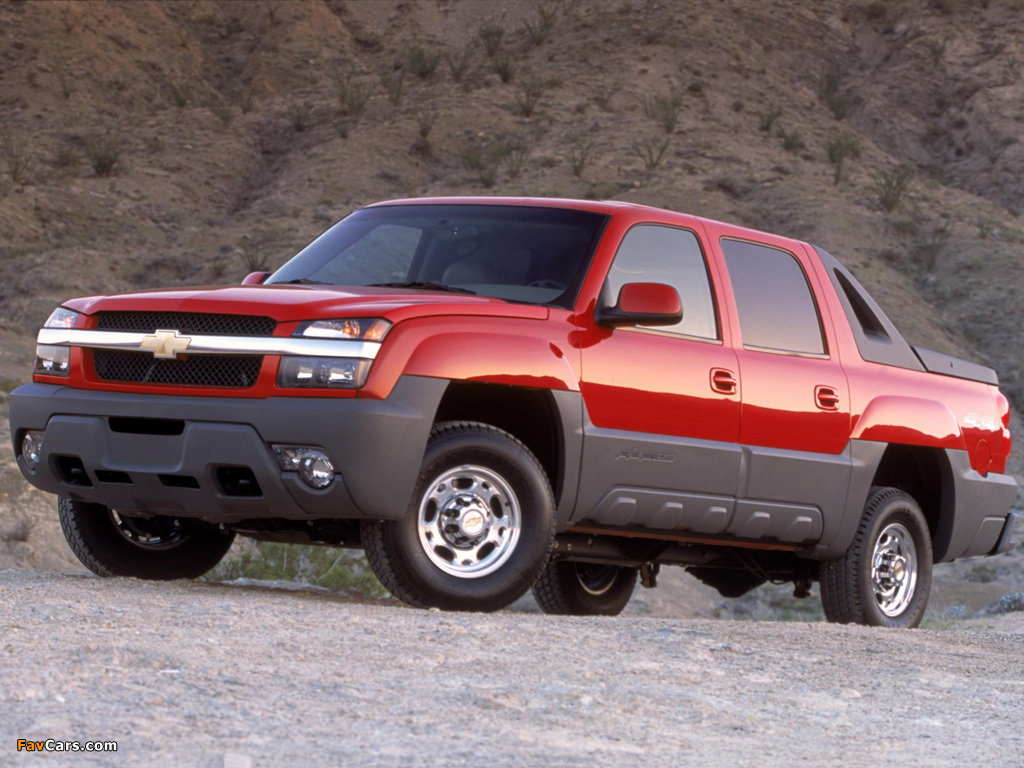 Chevrolet Avalanche 2002–06 wallpapers (1024 x 768)