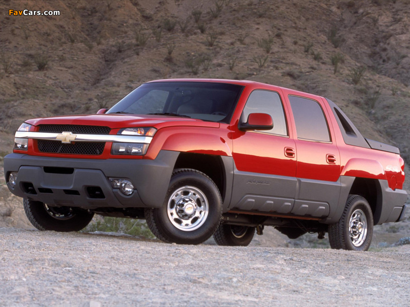 Chevrolet Avalanche 2002–06 wallpapers (800 x 600)