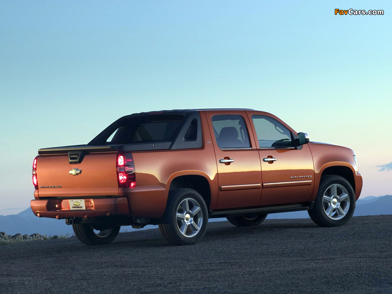 Chevrolet Avalanche 2006–12 wallpapers (800 x 600)