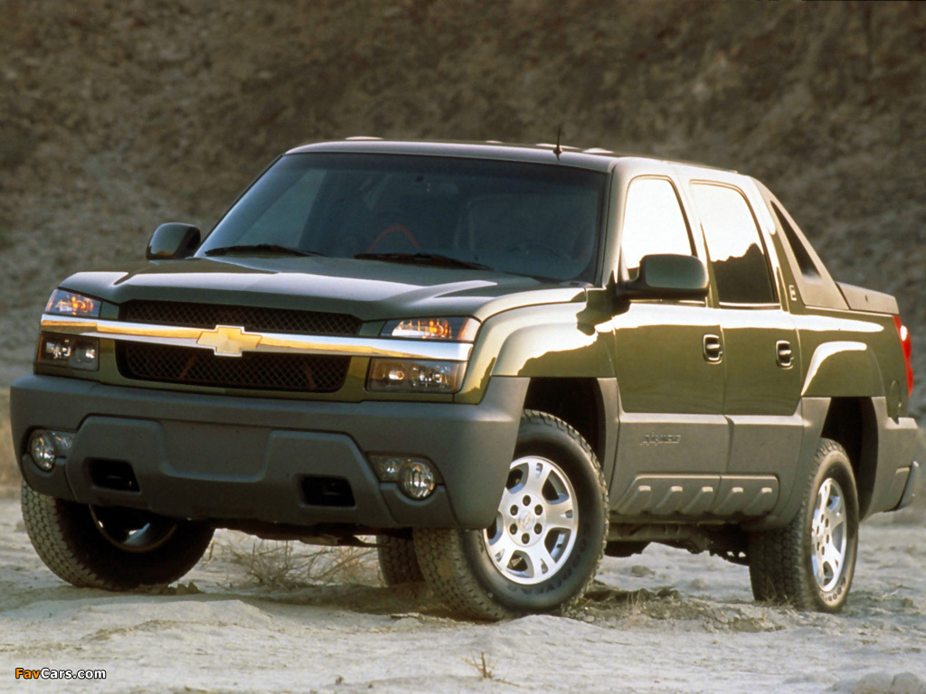 Images of Chevrolet Avalanche North Face Edition 2002 (1024 x 768)