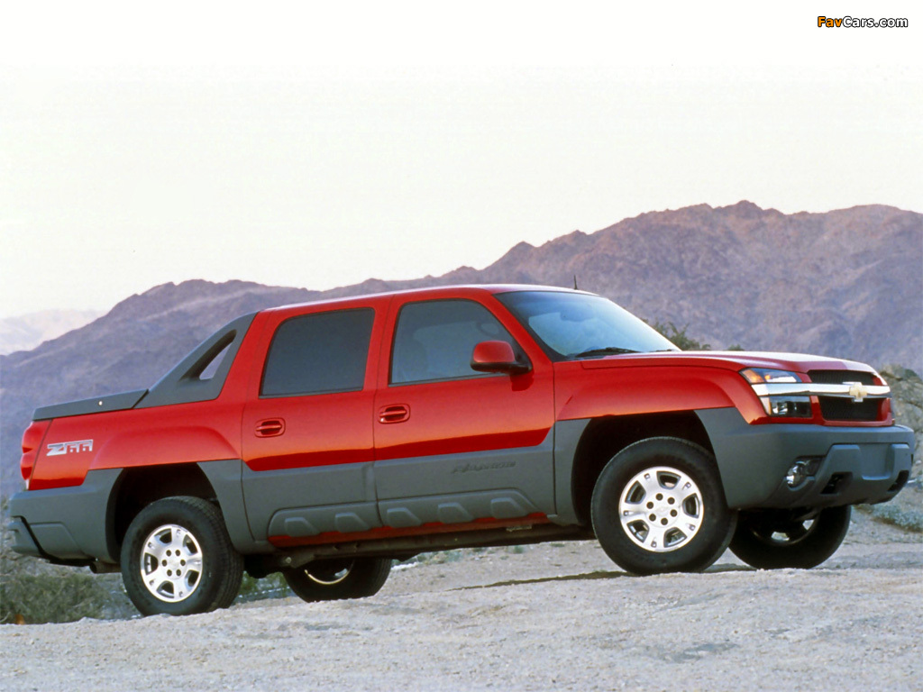 Pictures of Chevrolet Avalanche Z66 2002–06 (1024 x 768)