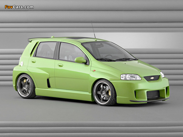 Chevrolet Aveo Xtreme Concept (T200) 2003 pictures (640 x 480)