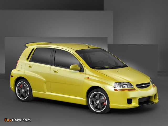 Chevrolet Aveo Xtreme (T200) 2004 images (640 x 480)