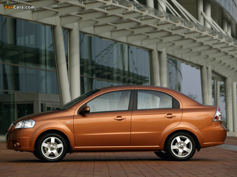 Chevrolet Aveo Sedan (T250) 2006–11 images (800 x 600)