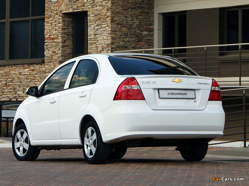 Chevrolet Aveo Sedan ZA-spec (T250) 2006 images (800 x 600)