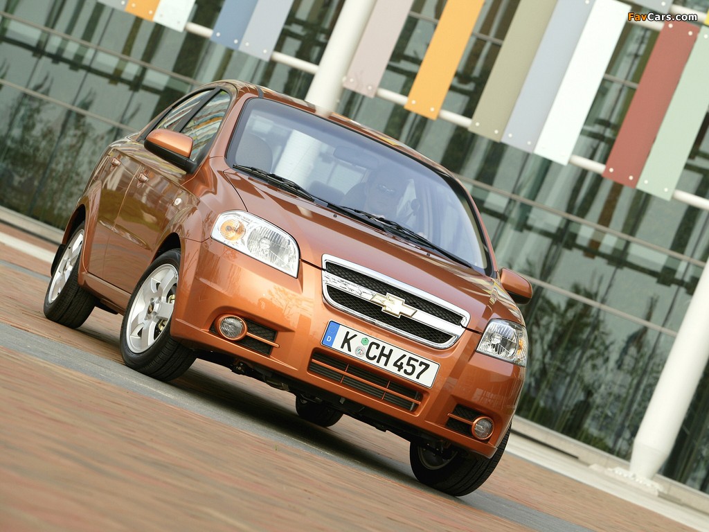 Chevrolet Aveo Sedan (T250) 2006–11 images (1024 x 768)