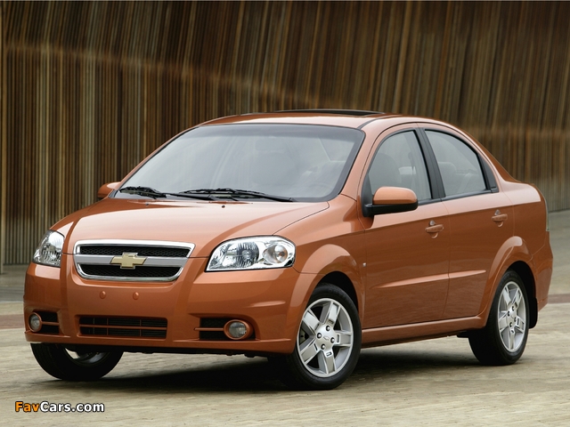 Chevrolet Aveo Sedan (T250) 2006 photos (640 x 480)