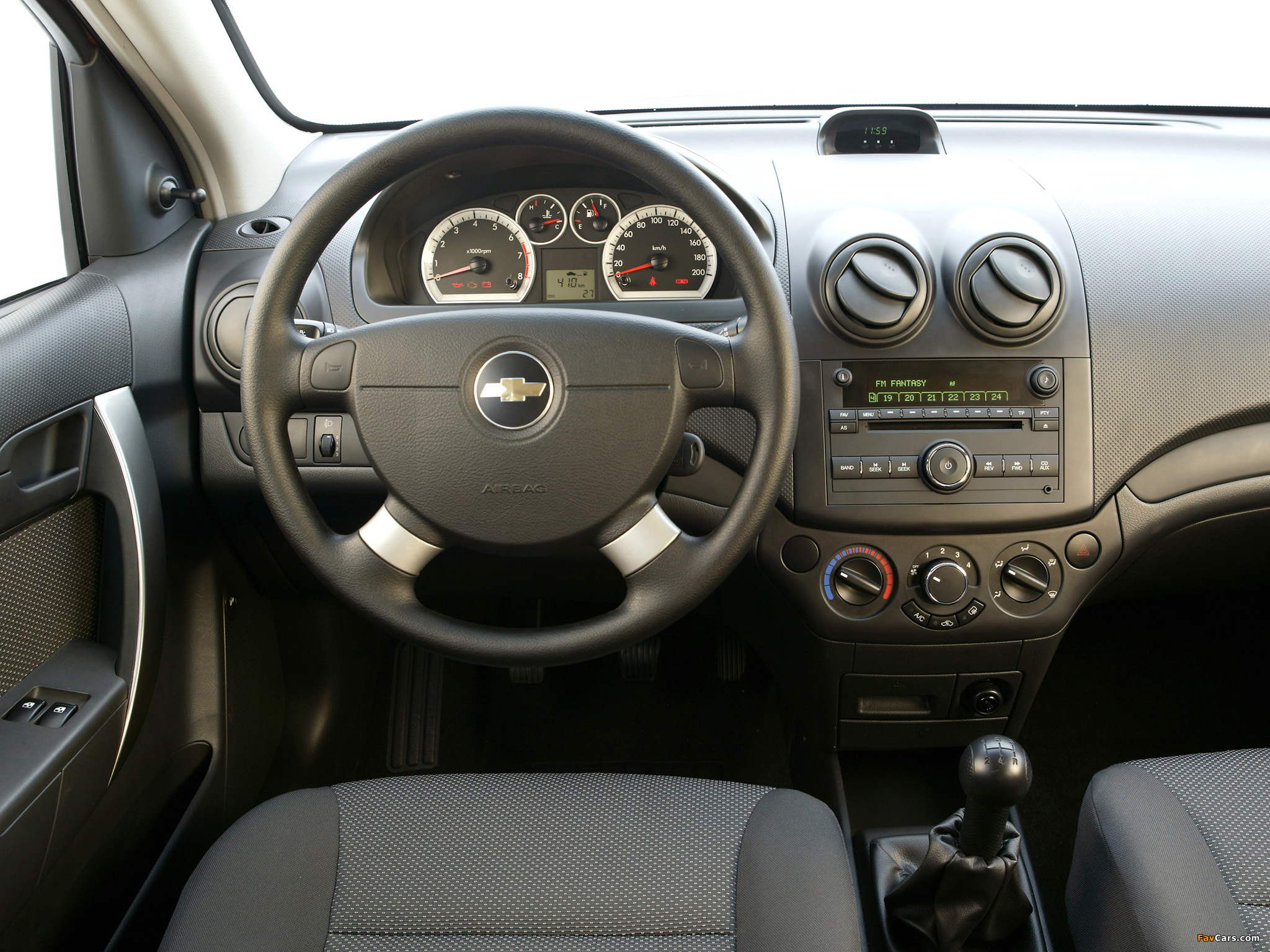 Chevrolet Aveo Sedan (T250) 2006–11 pictures (2048 x 1536)