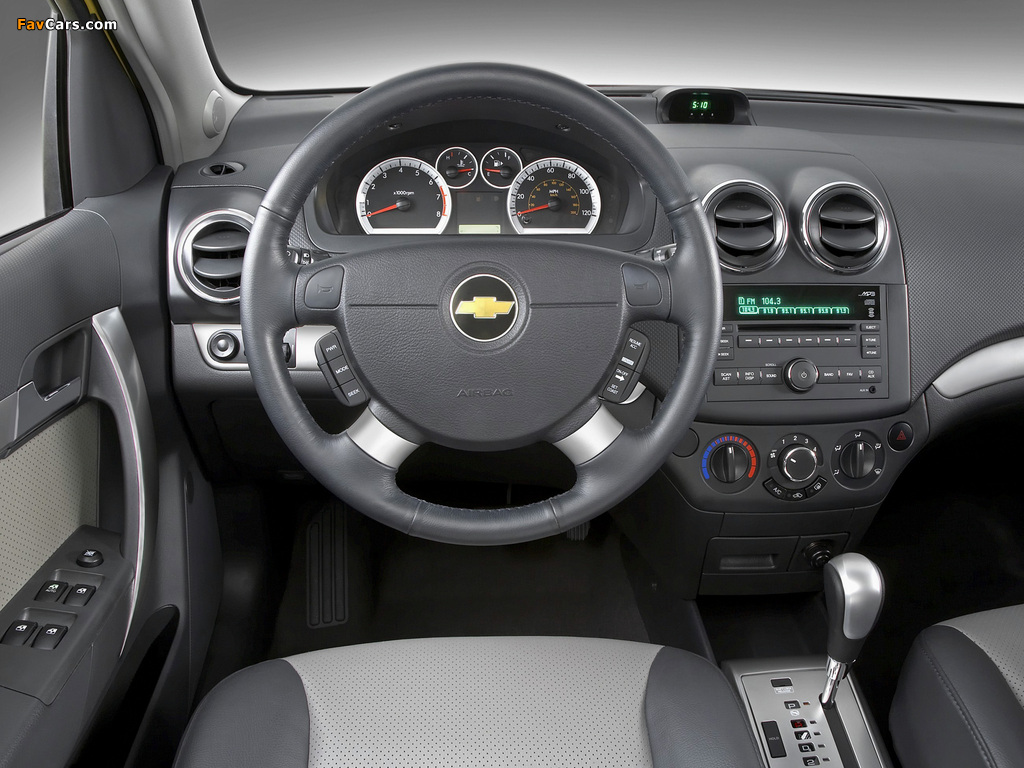 Chevrolet Aveo5 (T250) 2008–11 images (1024 x 768)