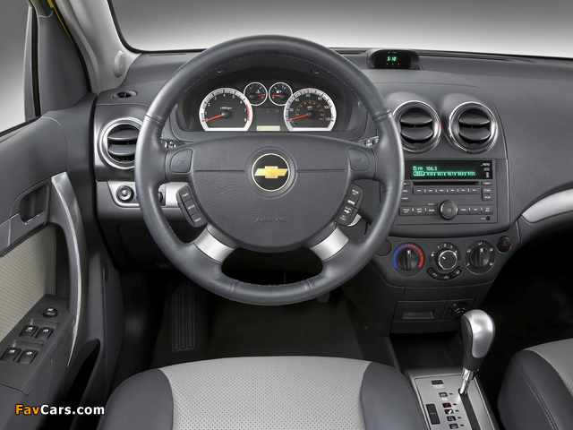 Chevrolet Aveo5 (T250) 2008–11 images (640 x 480)