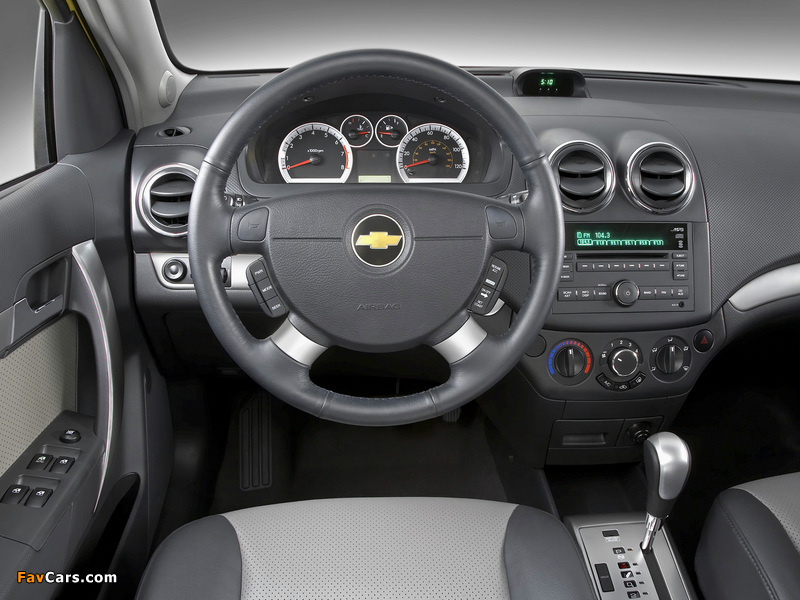 Chevrolet Aveo5 (T250) 2008–11 images (800 x 600)