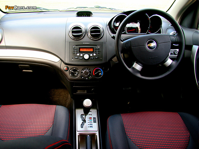 Chevrolet Aveo Sport SS (T250) 2008 pictures (640 x 480)