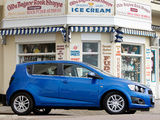 Chevrolet Aveo 5-door UK-spec 2011 wallpapers