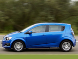 Images of Chevrolet Aveo 5-door UK-spec 2011