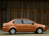 Photos of Chevrolet Aveo Sedan (T250) 2006