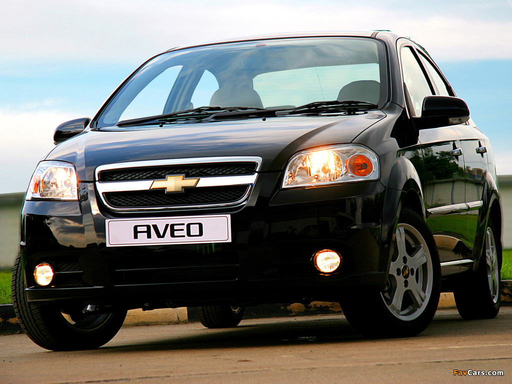 Photos of Chevrolet Aveo Sedan TH-spec (T250) 2006 (1024 x 768)