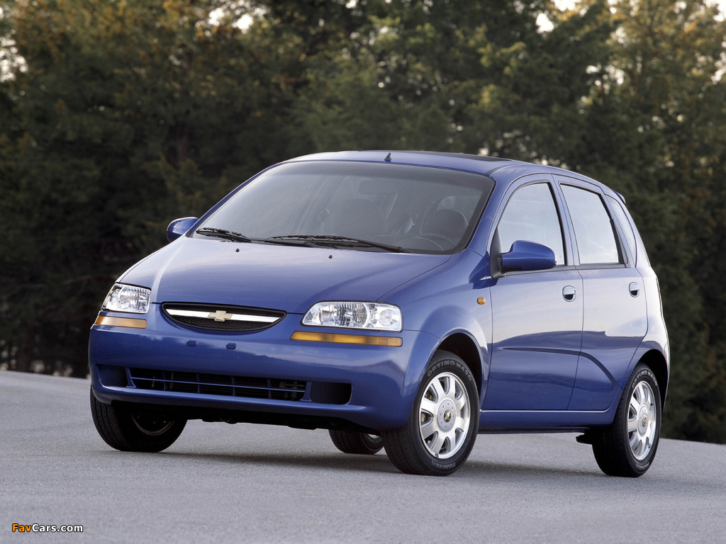 Pictures of Chevrolet Aveo 5-door (T200) 2003–08 (1024 x 768)