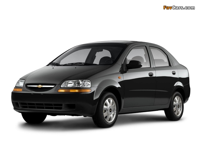 Chevrolet Aveo Sedan (T200) 2003–06 wallpapers (640 x 480)